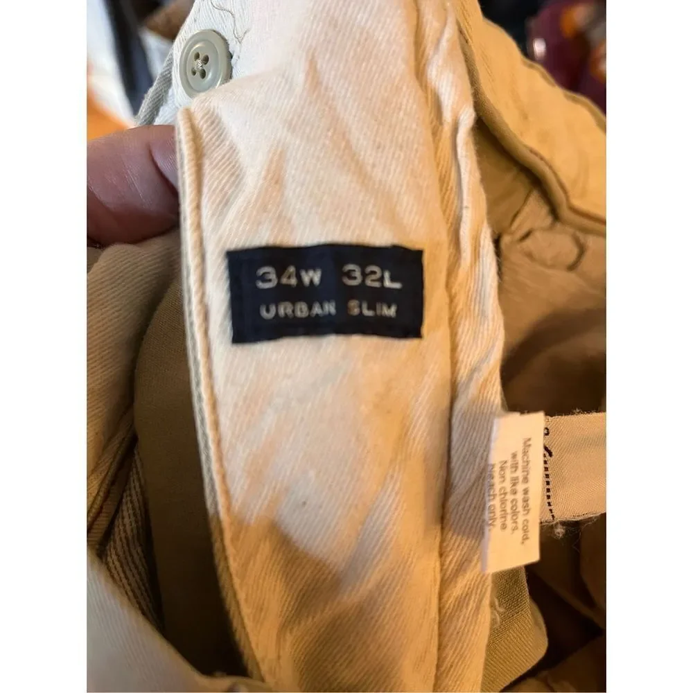 J. Crew Putty Broken-In Chino Pants sz 34X32